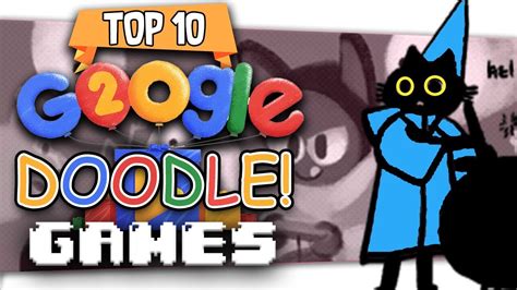 Popular Google Doodle Games.